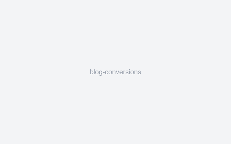 Website Conversions