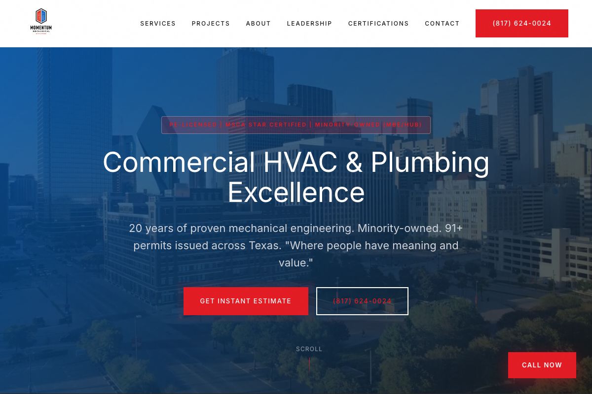 Momentum Mechanical - Commercial HVAC Contractor