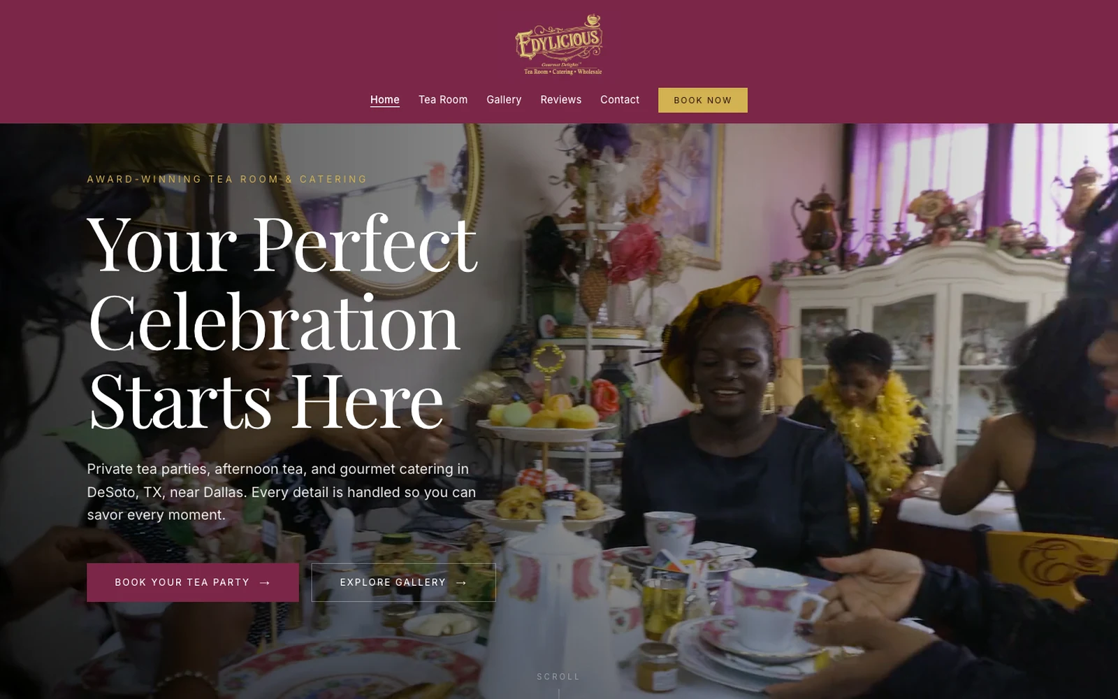 Edylicious website screenshot