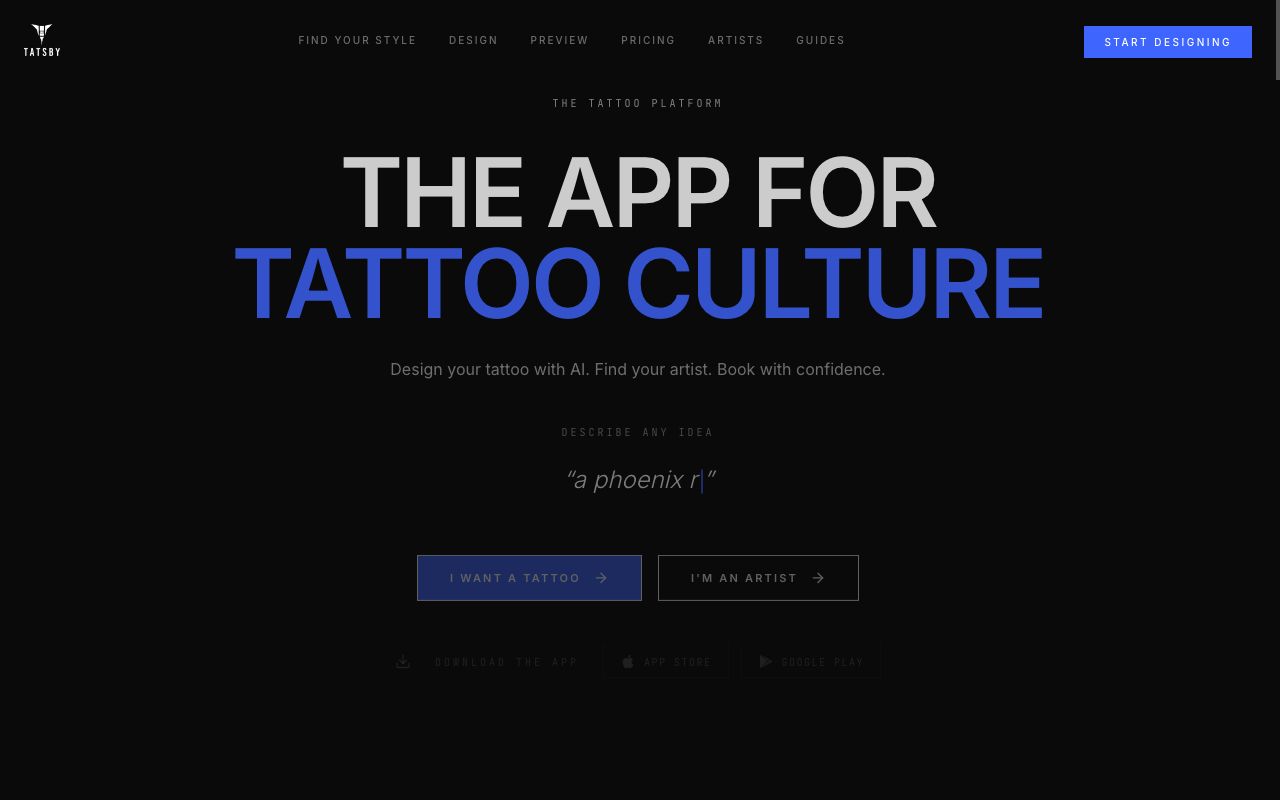 Tatsby - Design First, Then Ink